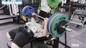 Жим.15.03.2025  На пути к цели  к 250 кг  # 98
