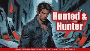 Hunted and Hunter  Spy Thriller Audiobook with Subtitles  English Listening Practice