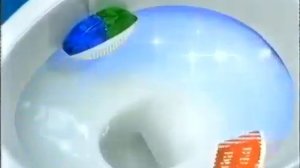 Реклама туалетный блок Бреф Дуо актив 2003 год