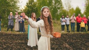 Фестиваль "Праздник первой борозды" в рамках проекта "От зерна до каравая вьётся ниточка льняная"