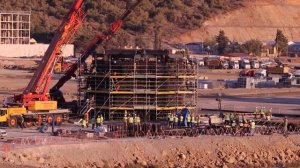 Запуск в работу крана Liebherr LR 13000 на площадке АЭС "Аккую"