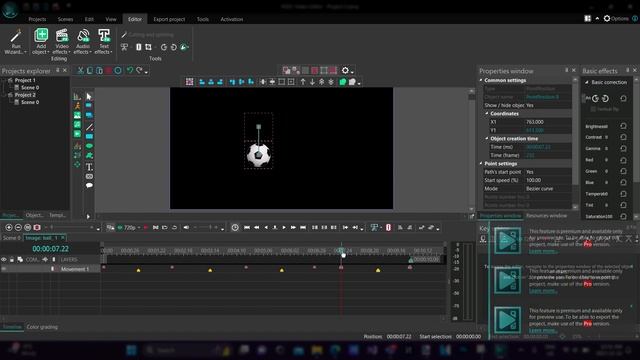 Intro VSDC - Multiple Keyframe Animations смотреть онлайн