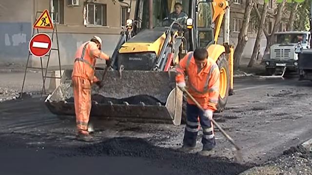 Счастье для водителей. В Самаре отремонтировали улицу Печёрскую смотреть онлайн
