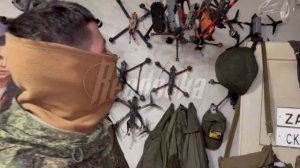 На день рождения ребята с соседних позиций прислали дроном банку сгущенки и пачку печенья!