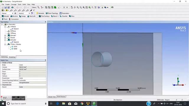 Introduction to Ansys Design Modeler-3