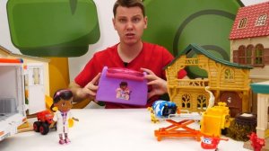 Веселая школа с Кириллом: Кею нужна скорая помощь! Видео для детей про машинки и Роботы Поезда