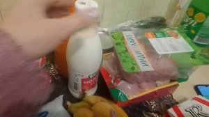 Распаковка продуктов питания
