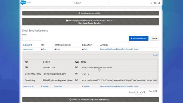 MCAE Pardot Domain Management: What is Tracker domain? How to setup Email domain? смотреть онлайн