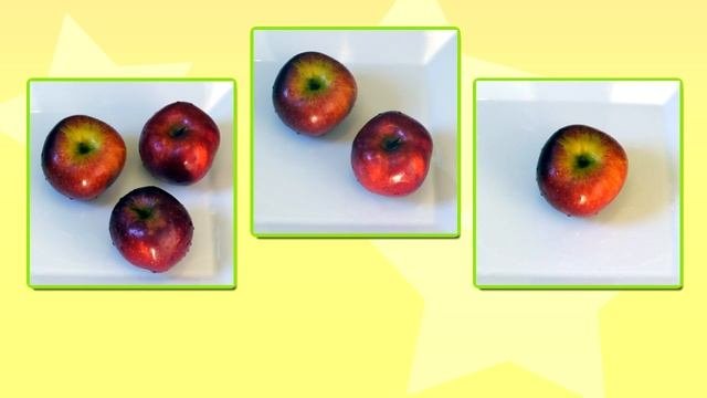Учимся Считать - Цифра 1 - Математика для малышей