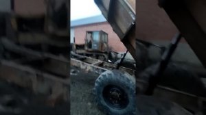 самодельный прицеп на МТЗ