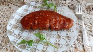 Стейк  из акулы