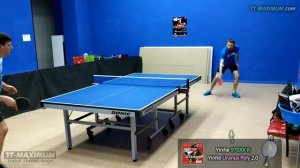 Сила подрезки (запила) и опасность плоскача YINHE Uranus Poly 2.0 мм короткими шипами