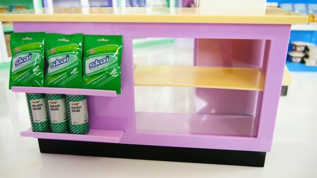 Barbie Doll Grocery Store Supermarket Mart Toy Supermarché de Poupée Puppe Supermarkt Toko kelonton смотреть онлайн