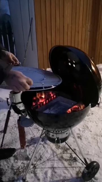 Индейка на угольном гриле.mp4