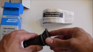 Shimano Ultegra SM BBR 60 bottom bracket unboxing and weight