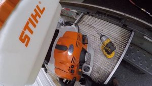 My first Stihl SR-450 mistblower service