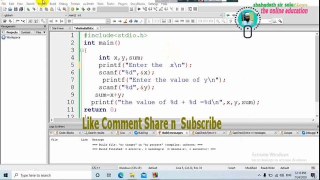 C Programming Bangla Tutorial# Bangla Tutorial# use of scanf( ) #Data Type & Variables