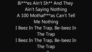 Nicki Minaj Beez In The Trap (lyrics) clean