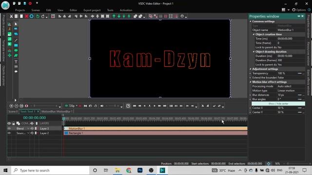 Most Amazing Text Transition Effect  Tutorial In VSDC Free Video Editor In Hindi/Urdu