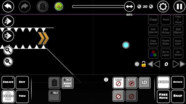 Geometry Dash #2(Сори за звук) Строю космос! Может, speed racer Ребитнуть? смотреть онлайн