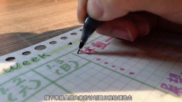 【时间管理】【极简版面】1张纸+5分钟！简约实用的周计划模板分享，up主亲测有效~