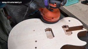 59' Gibson Les Paul ч.10: арктоп | Создание электрогитар