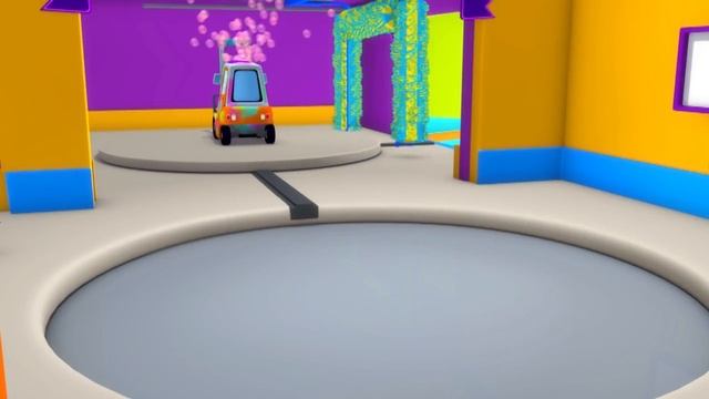 Автомойка Эвакуатора Тома и Каток Стив | Мультфильмы с машинками для детей
