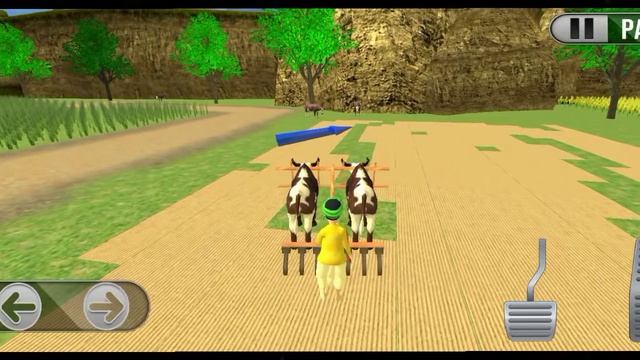 new Tractor story - gaw ka Tractor wala || Tractor trolley driving 2020 - Android gameplay смотреть онлайн