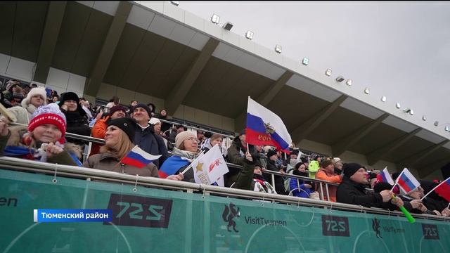 Смешанная эстафета прошла в тюменской "Жемчужине Сибири"