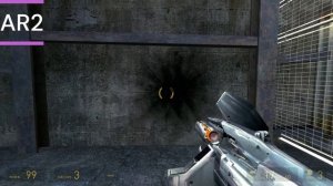 Всё оружие из Half-Life 2