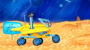 Космические машины - Марсоход - обзоры и мультфильмы про машинки