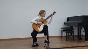 Обработка В. Козлова "Цыганочка", исполняет Полина Бондаренко