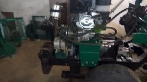 Мини трактор переломка, своими руками. Продолжаю сборку, после покраски.