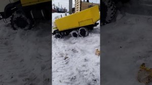 RC КАМАЗ 4310С Обжектив сьюд 1989г, масштаб 1/10 ходовые испытания