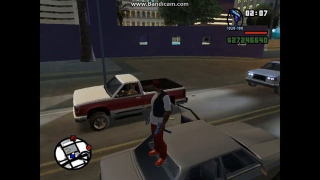 Приколы в gta sa , новичёк ютубер смотреть онлайн