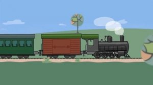 Мультфильм Конструктор - Большая Сборка - мультик про паровозик