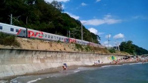 Проезжающий поезд 084/083 Адлер-Москва Остановки Вардане