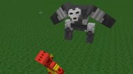 Железный человек и Воитель в Minecraft