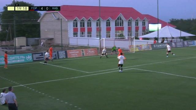 ХАЙЛАЙТЫ : ГОРЕЦ  КАБАРДА  Вторая лига Б  2023  14 тур  LFLKBR