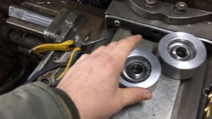 Узел поворота полурам...