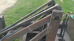 Бортоповоротный мини погрузчик ч.3