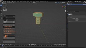 Болты ,Гайки и т.д. в Blender за секунды...