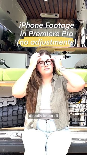 iPhone Footage in Premiere Pro fix! #premierepro #iphonevlogs смотреть онлайн
