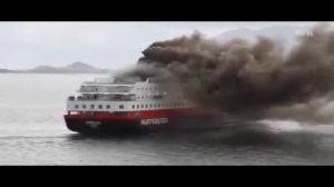 Борьба с пожаром на судне часть 1