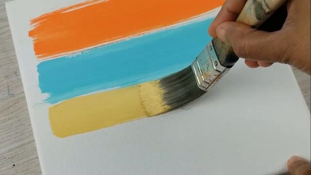 Art# 18 | Abstract painting | DIY | Acrylic painting tutorial | Satisfying art смотреть онлайн