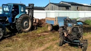 Ковш на Т-40, ковш на вилы кары, ковш на кару, ковш на навеску, ковш на вилы кары,т-40 на навеску