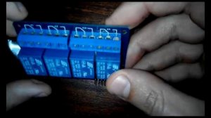 Aliexpress. Четырёхканальный релейный модуль для arduino. Обзор товара.