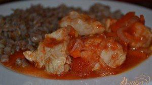 Курица в томатном соусе