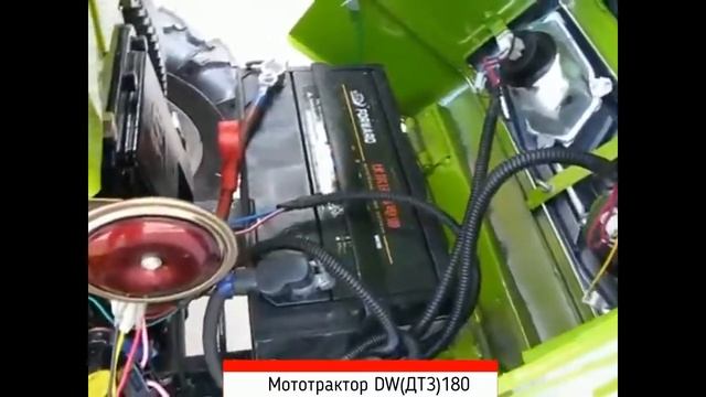 Обзор мототрактора DW(ДТЗ) 180