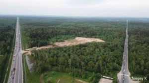 5й пусковой участок ЦКАД. Ильинское - Нахабинское шоссе 09.06.2020 4К